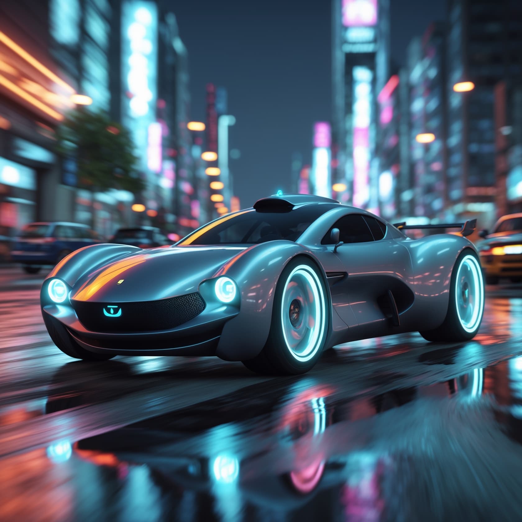 Flying AI Car