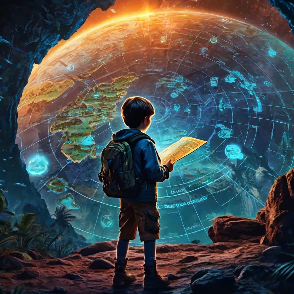 Lost World Map