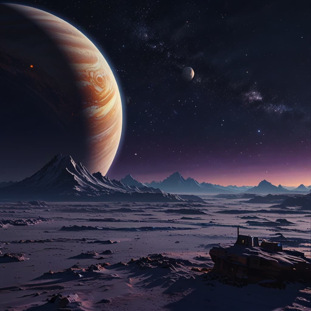 Ringed Giant Rising