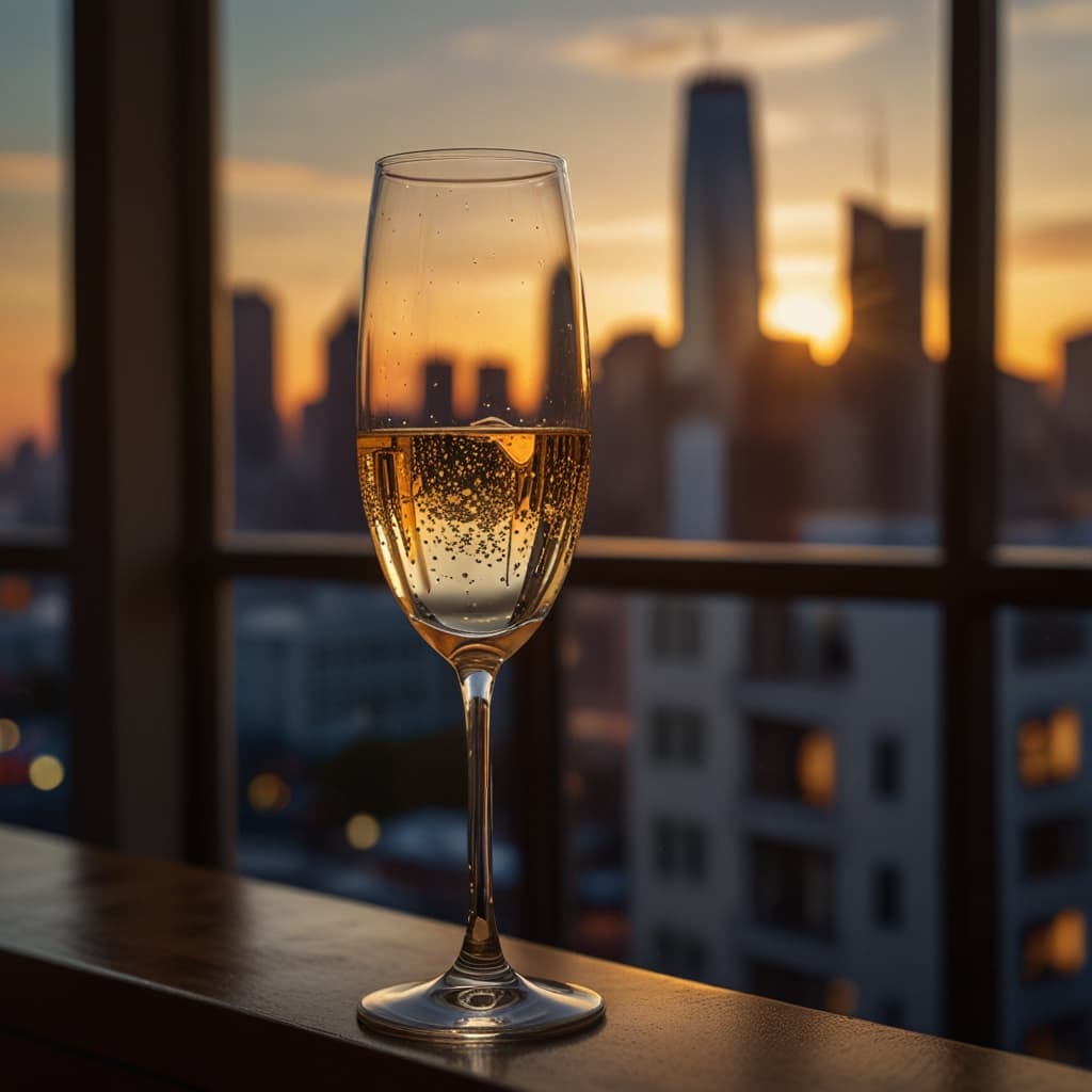 Penthouse Window Champagne