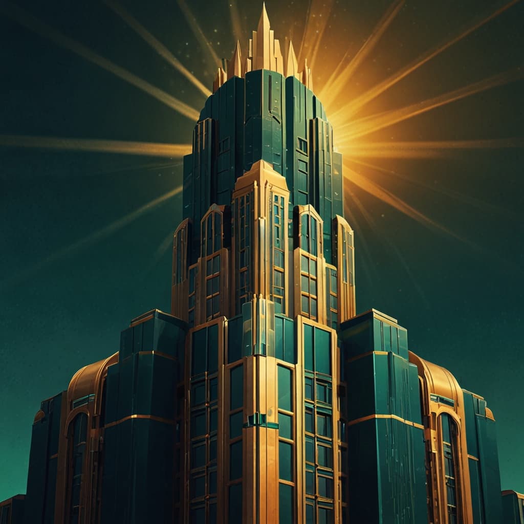Skyscraper Sunburst