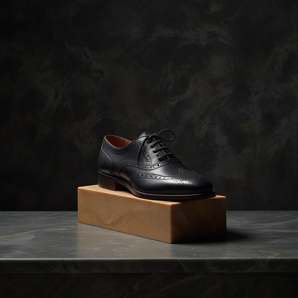 Leather Brogue Shoe