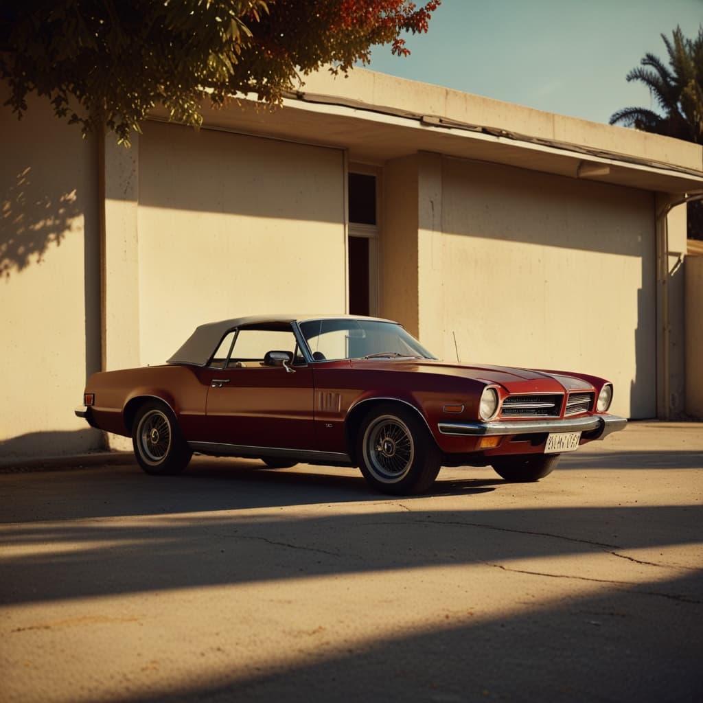 Vintage Convertible Garage