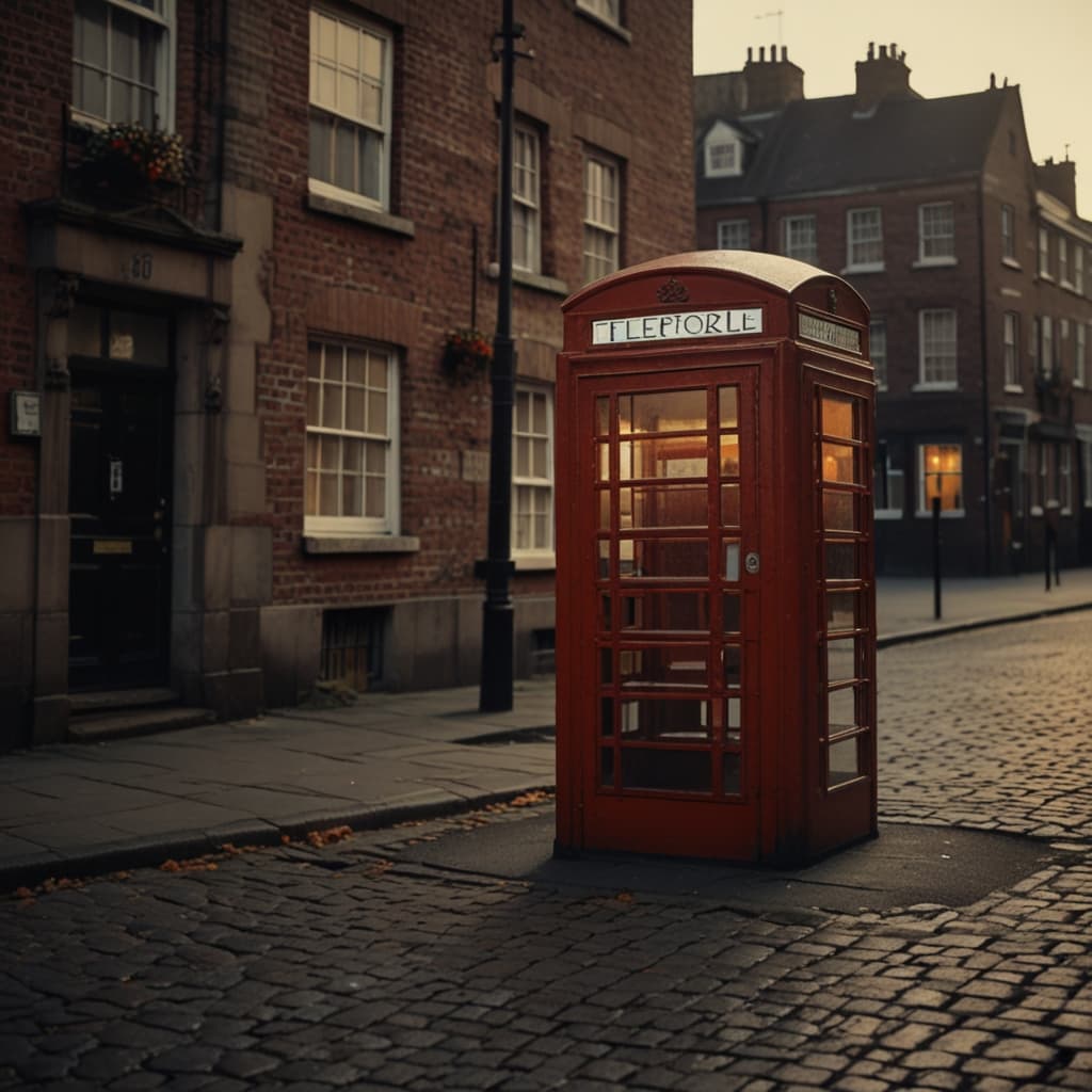Vintage Phone Booth