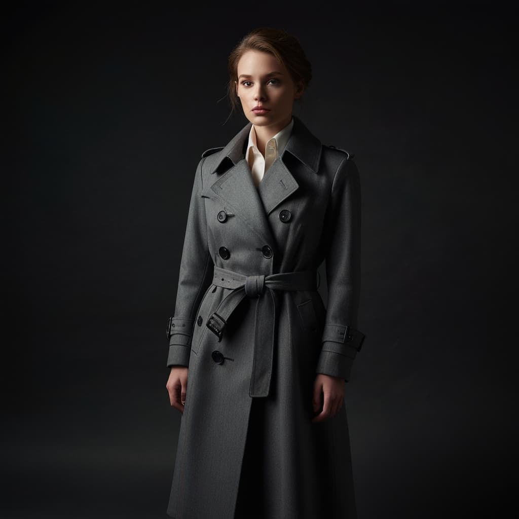 Wool Trench Form