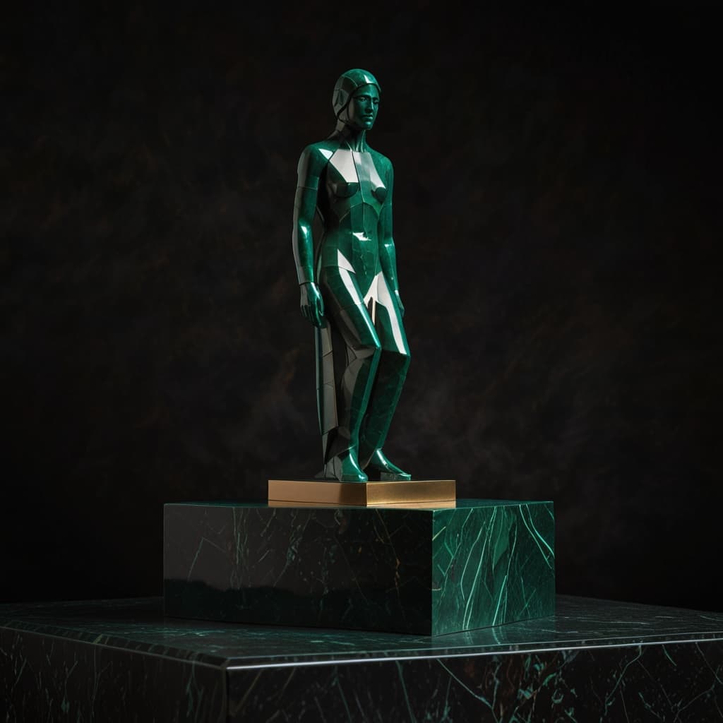 Deco Bronze Sculpture