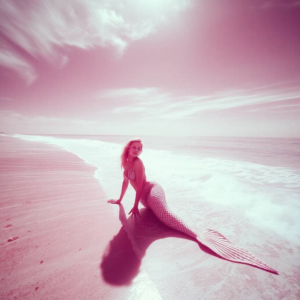 Infrared Mermaid