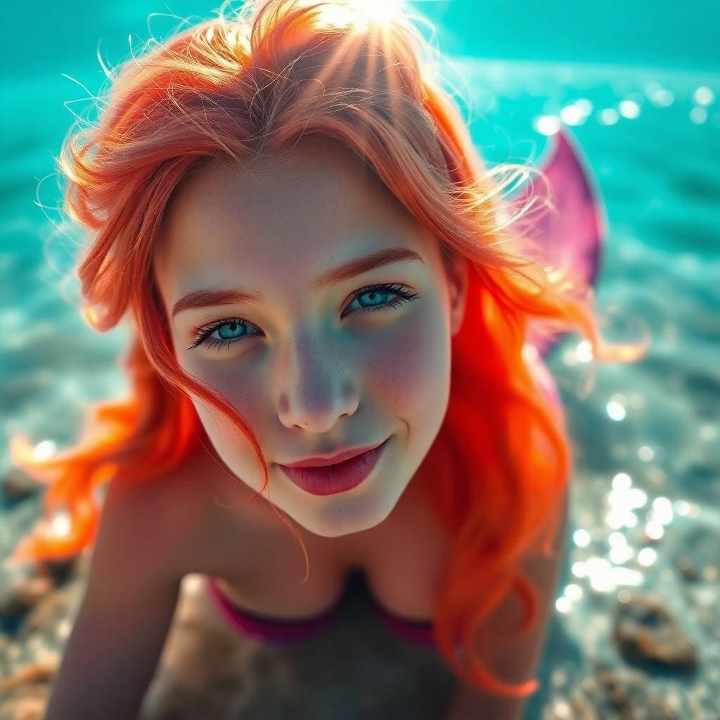 Vibrant Mermaid