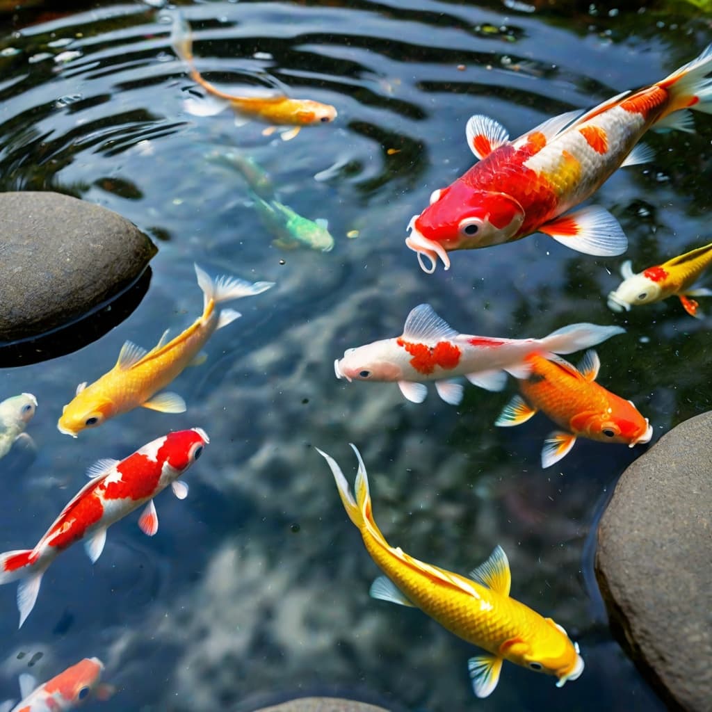 Rainbow Koi