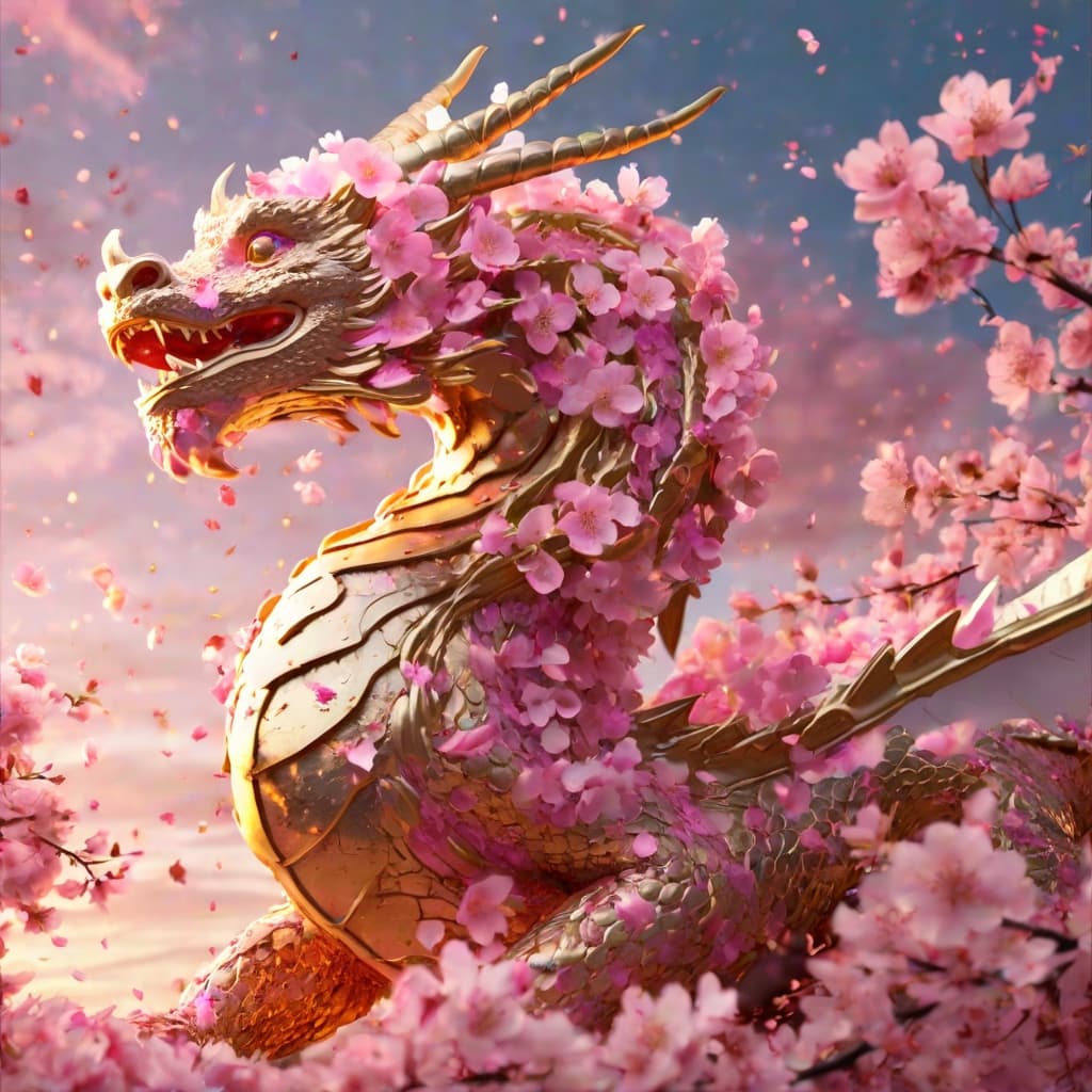 Blossom Dragon