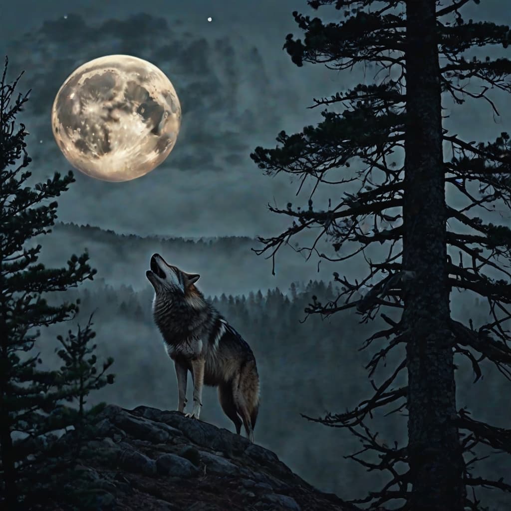 Moonlit Wolves