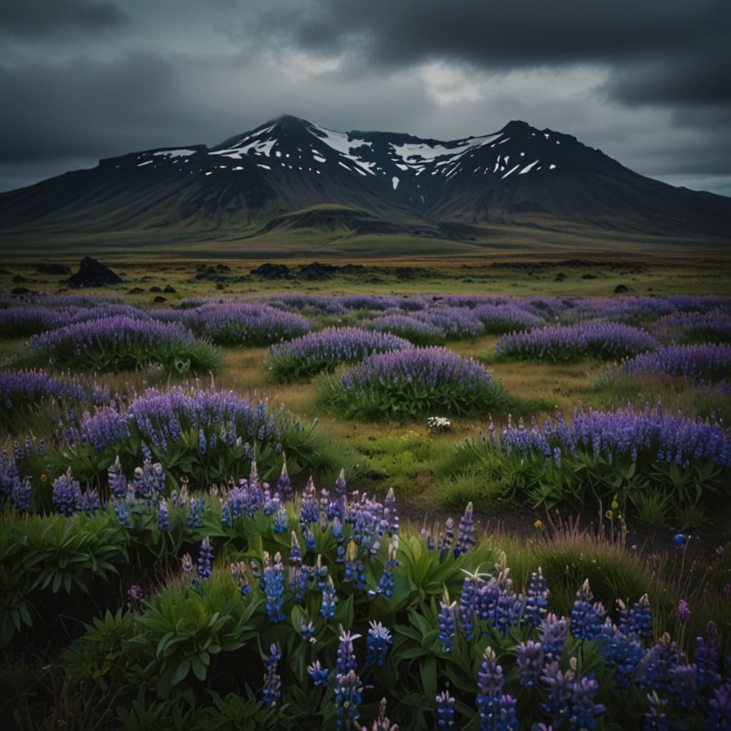 Icelandic Lupines