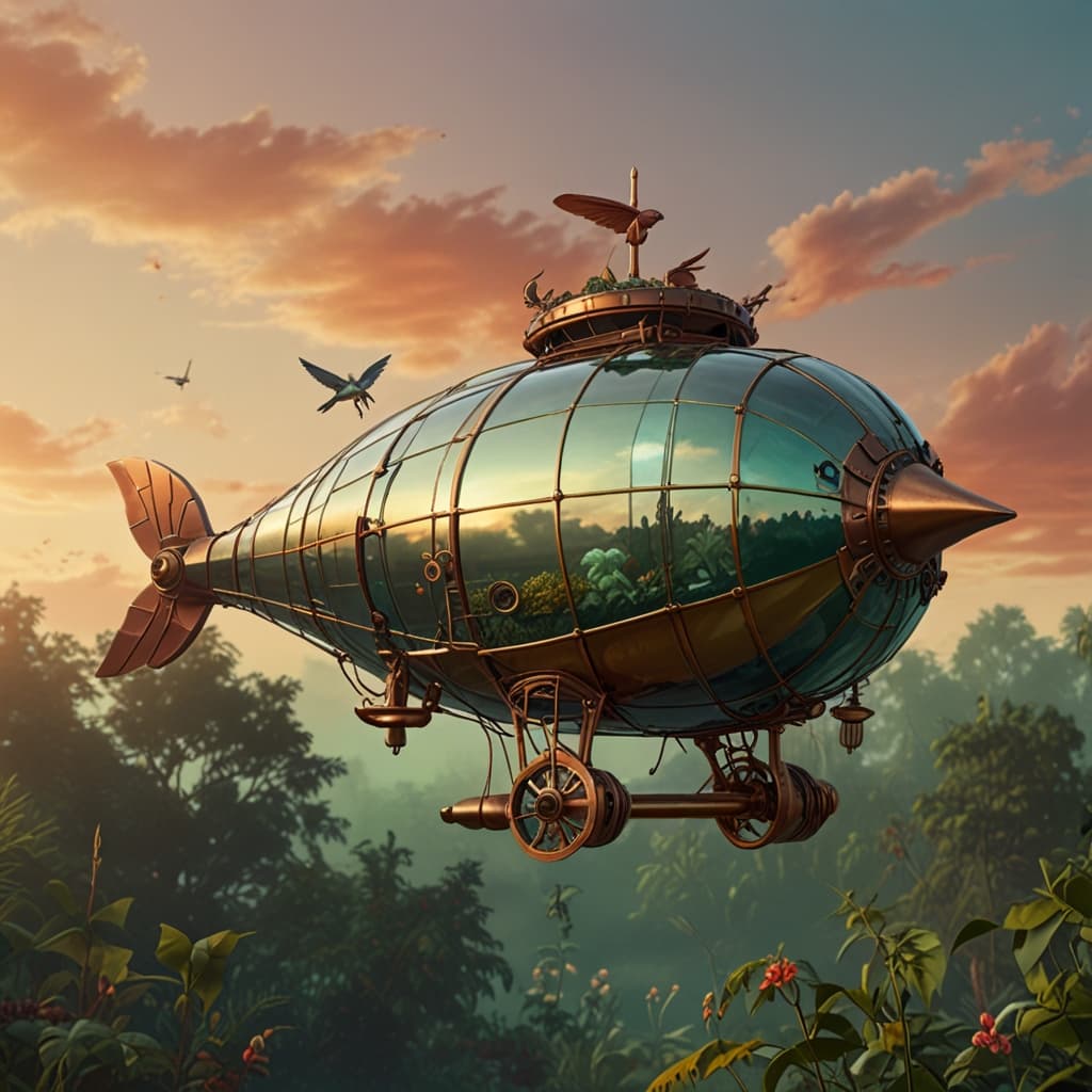 Hummingbird Airship