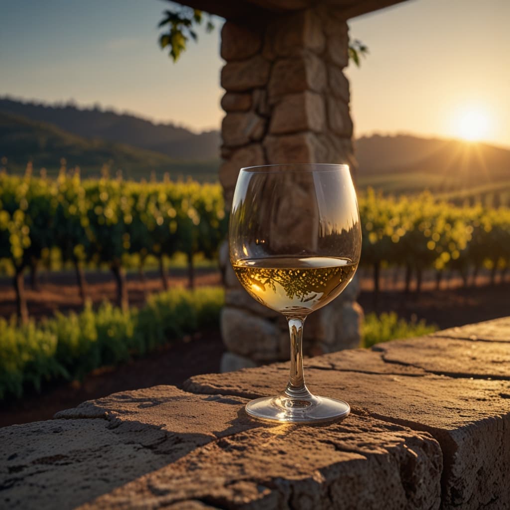 Vineyard Crystal Glass