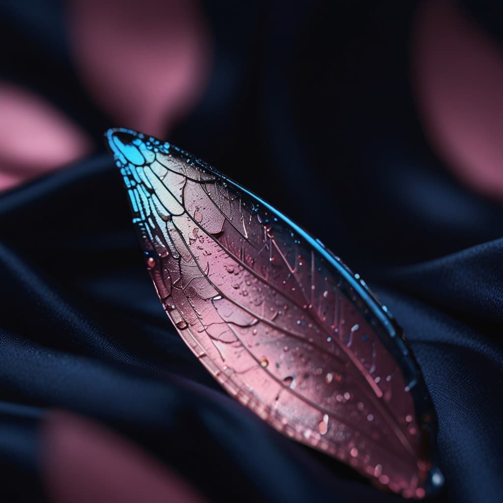Chrome Butterfly Wing