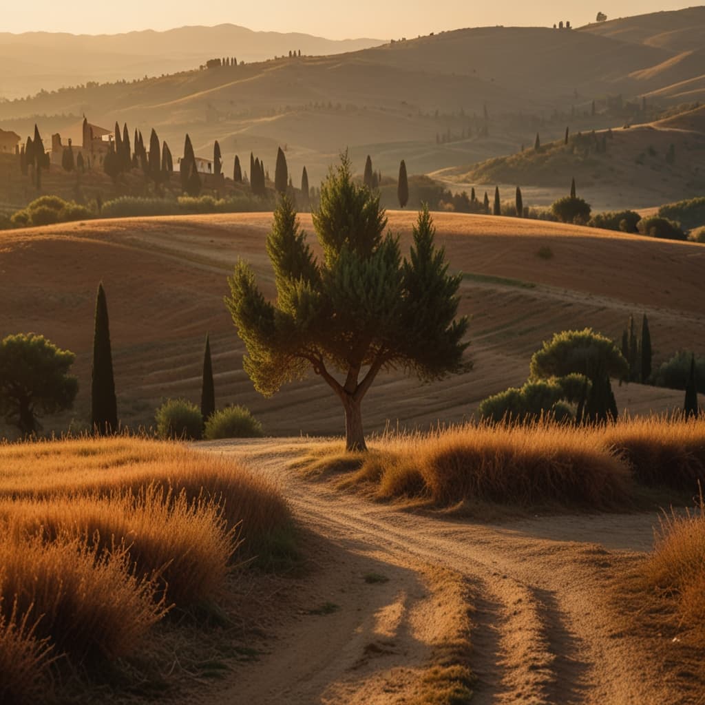 Tuscan Cypress Avenue