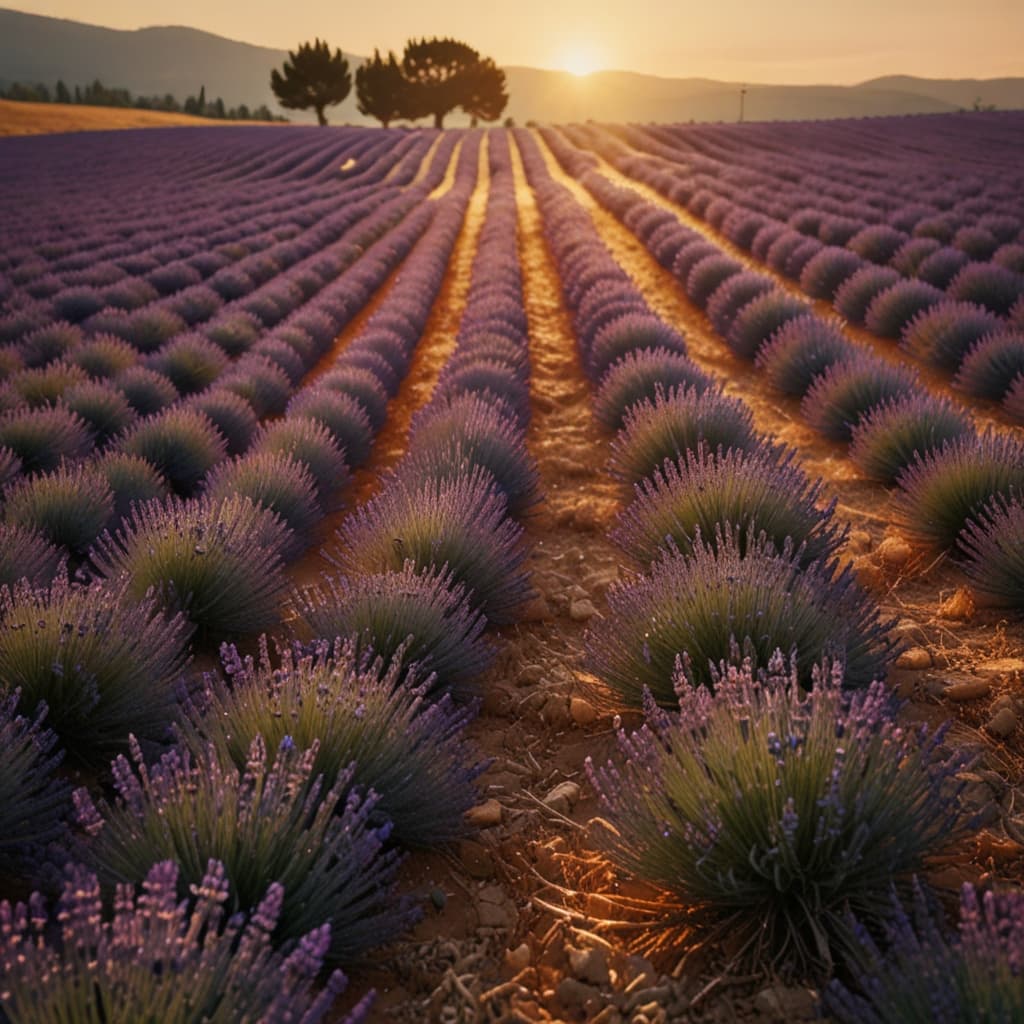 Provençal Lavender Field