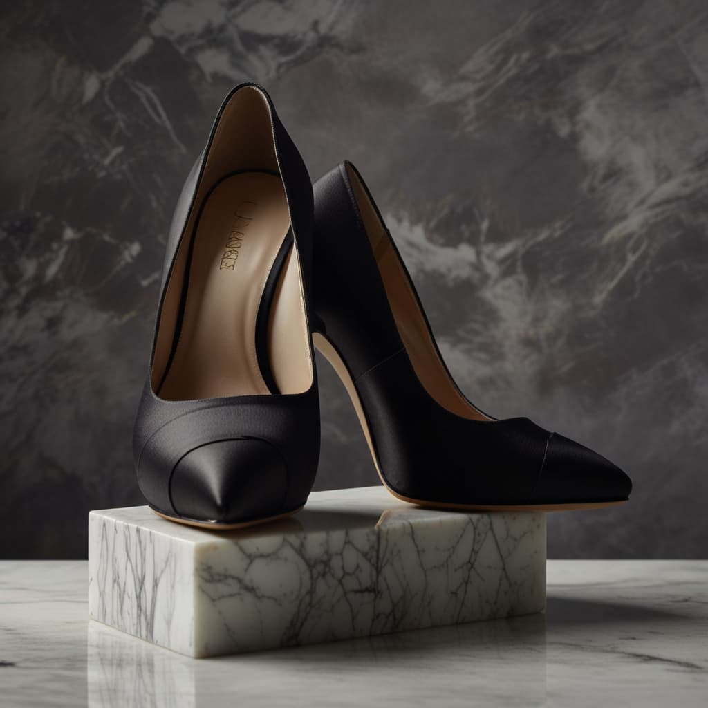 Empty Stiletto Pair