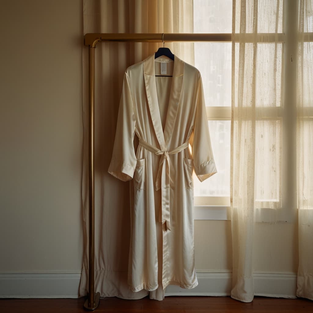 Silk Robe Brass Hanger
