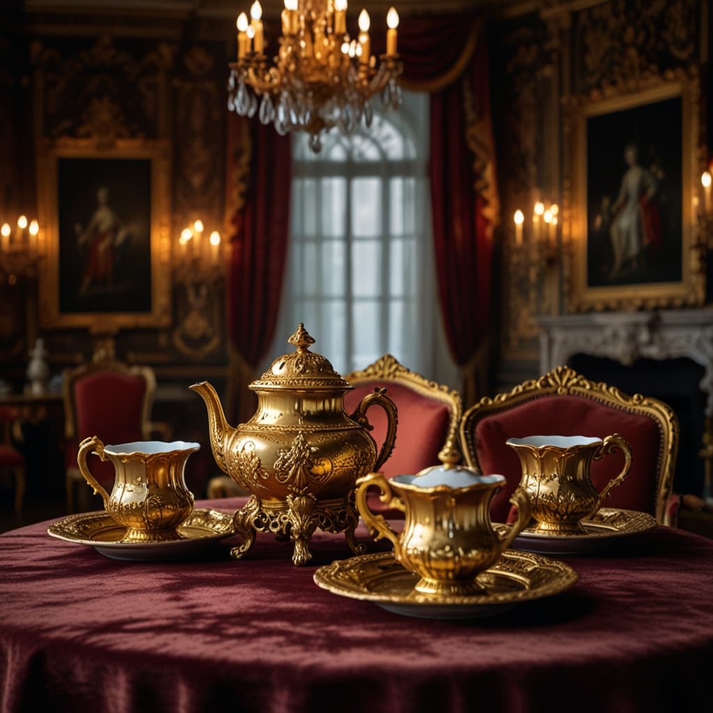 Gilded Tea Service