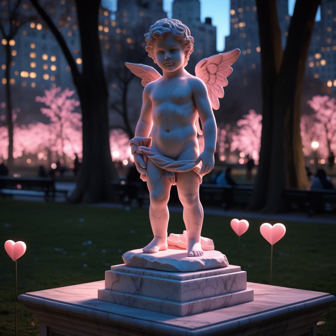Cupid in Central Park