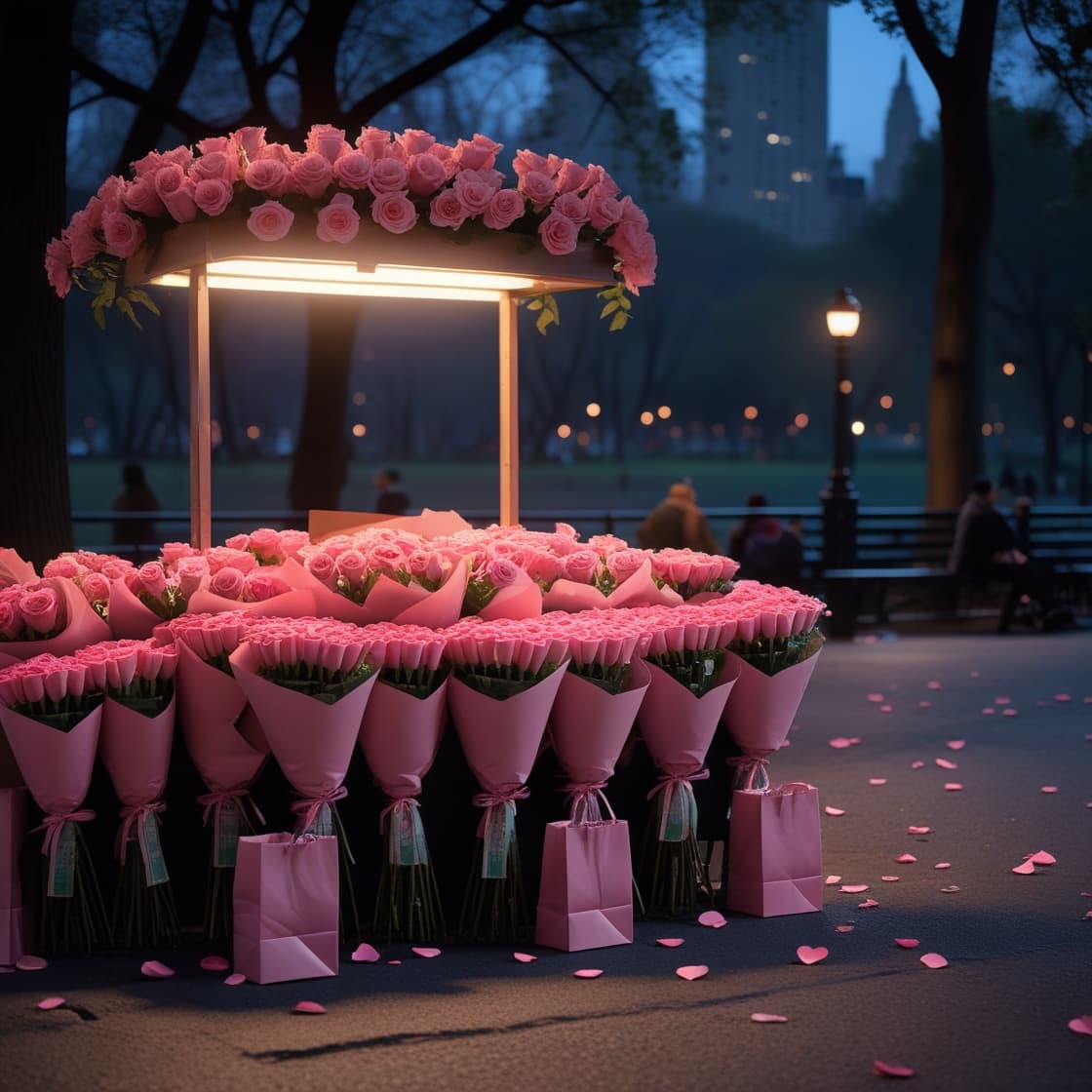 Valentine Rose Stand